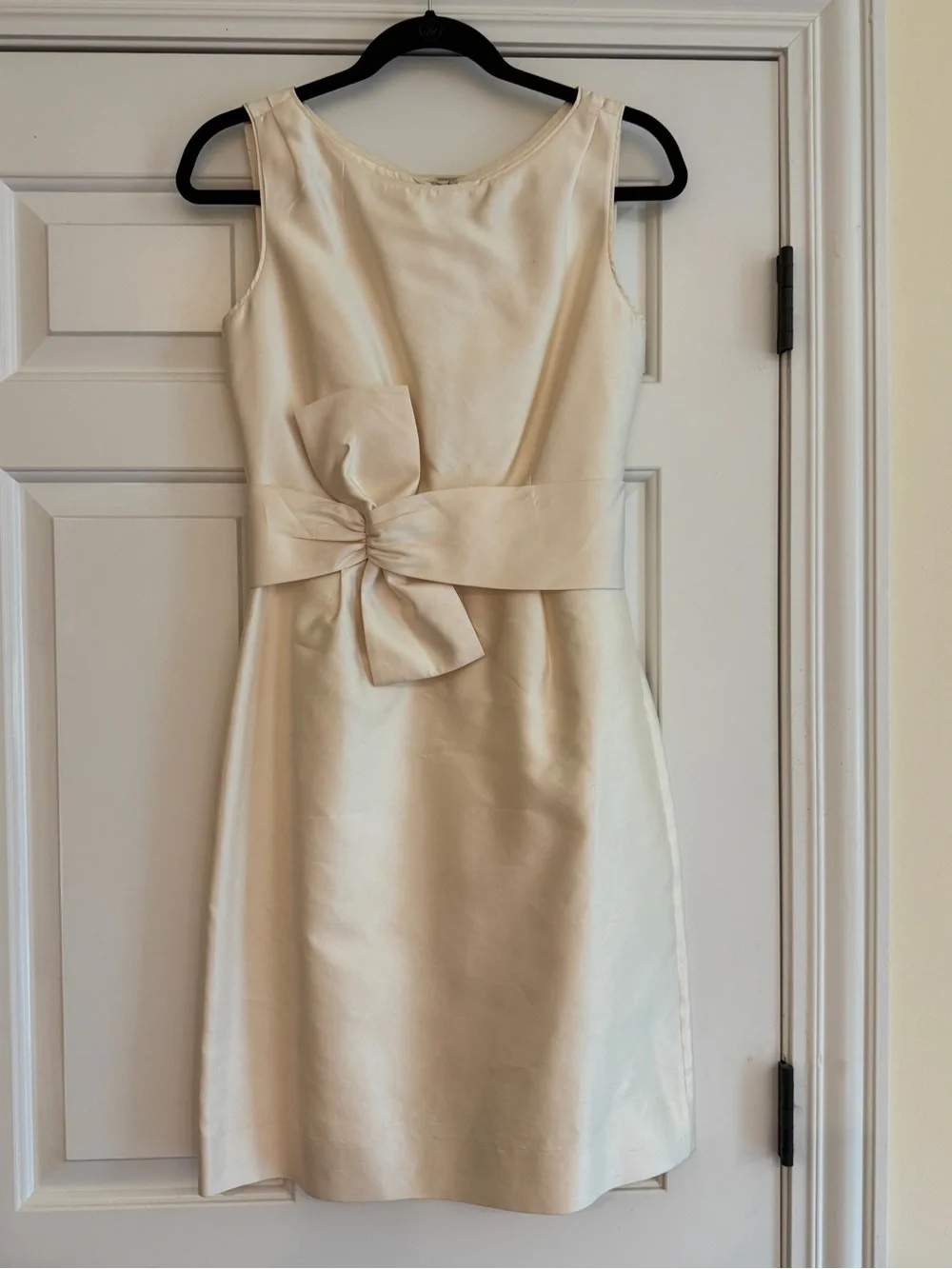 kate spade Wedding Belles Ivory Bow Waist Bridal Cocktail Dress 4